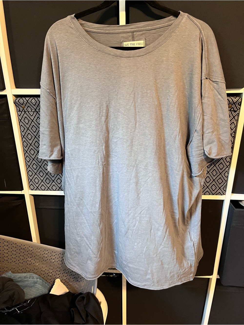 We The Free light Gray Relaxed Tee